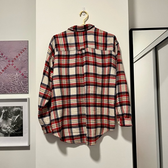 LEVI’S UTILITY SHIRT - Herringbone Sandshell Plaid - Picture 5 of 8